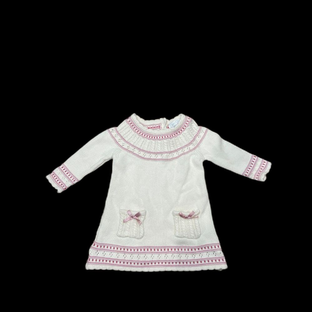 HEIRLOOMS‎ BY POLLY FLINDERS Sweater Dress 6-9M